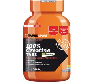 NAMEDSPORT Kreatin 100% CREATINE 120 Stück Tabs