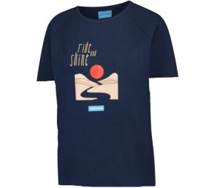 SHIMANO W'S GRAPHIC TEE  Navy (W's) S