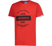 SHIMANO Graphic Tee  Red M